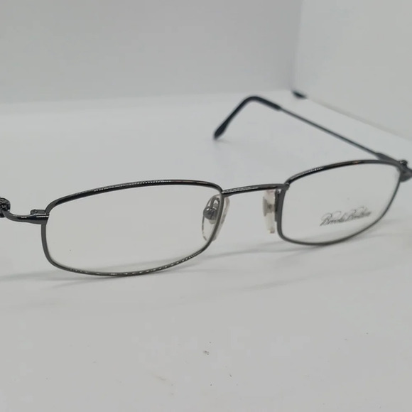 NWT UNISEX BROOKS BROTHERS EYEGLASS FRAMES 255 GUNMETAL - Picture 3 of 4